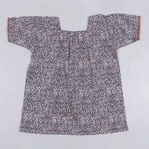 Girl's Printed Flared Top