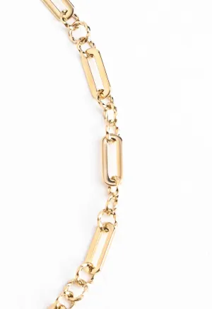 Glittering Garland Gold Chain
