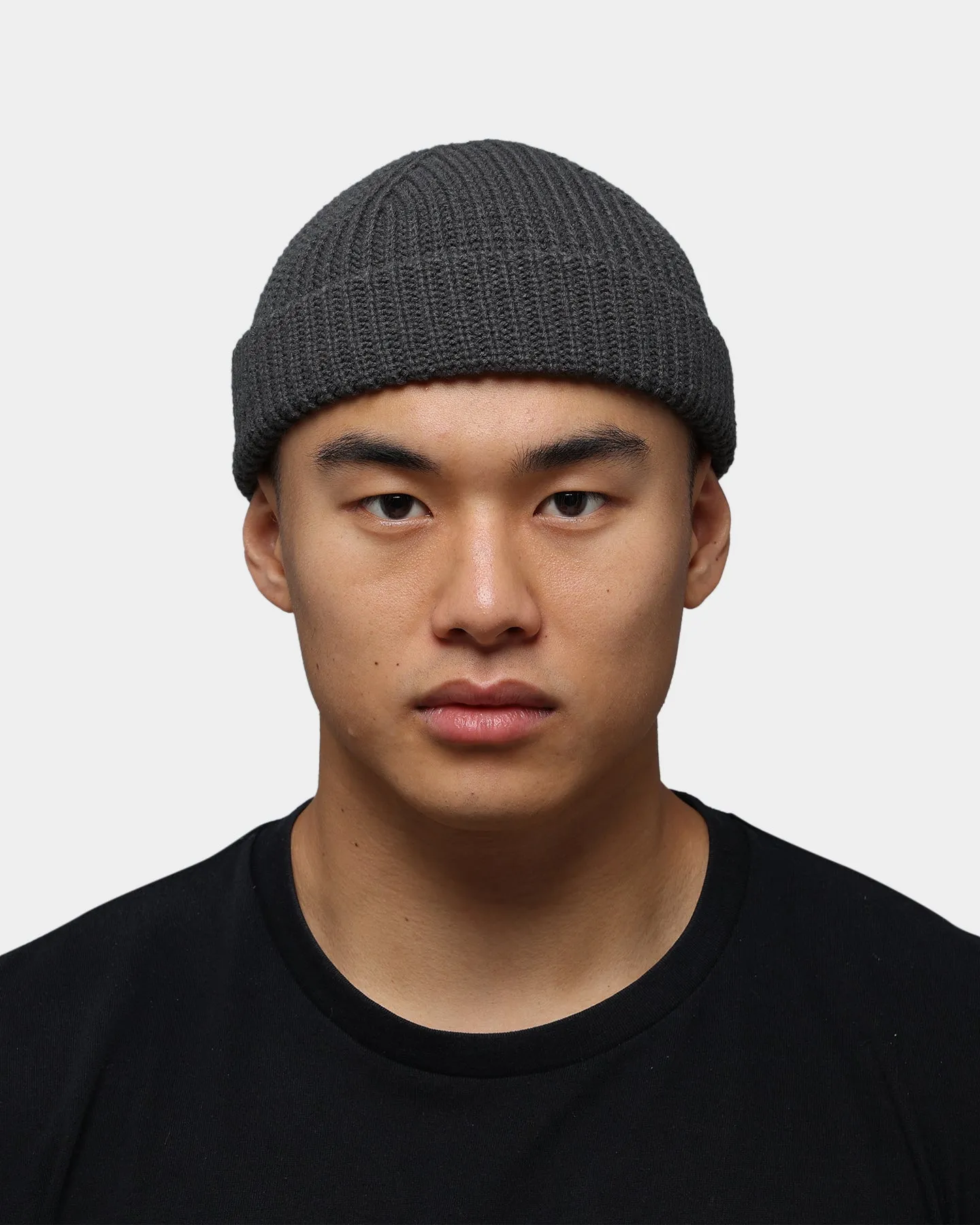 Goat Crew Rib Voyage Beanie Charcoal