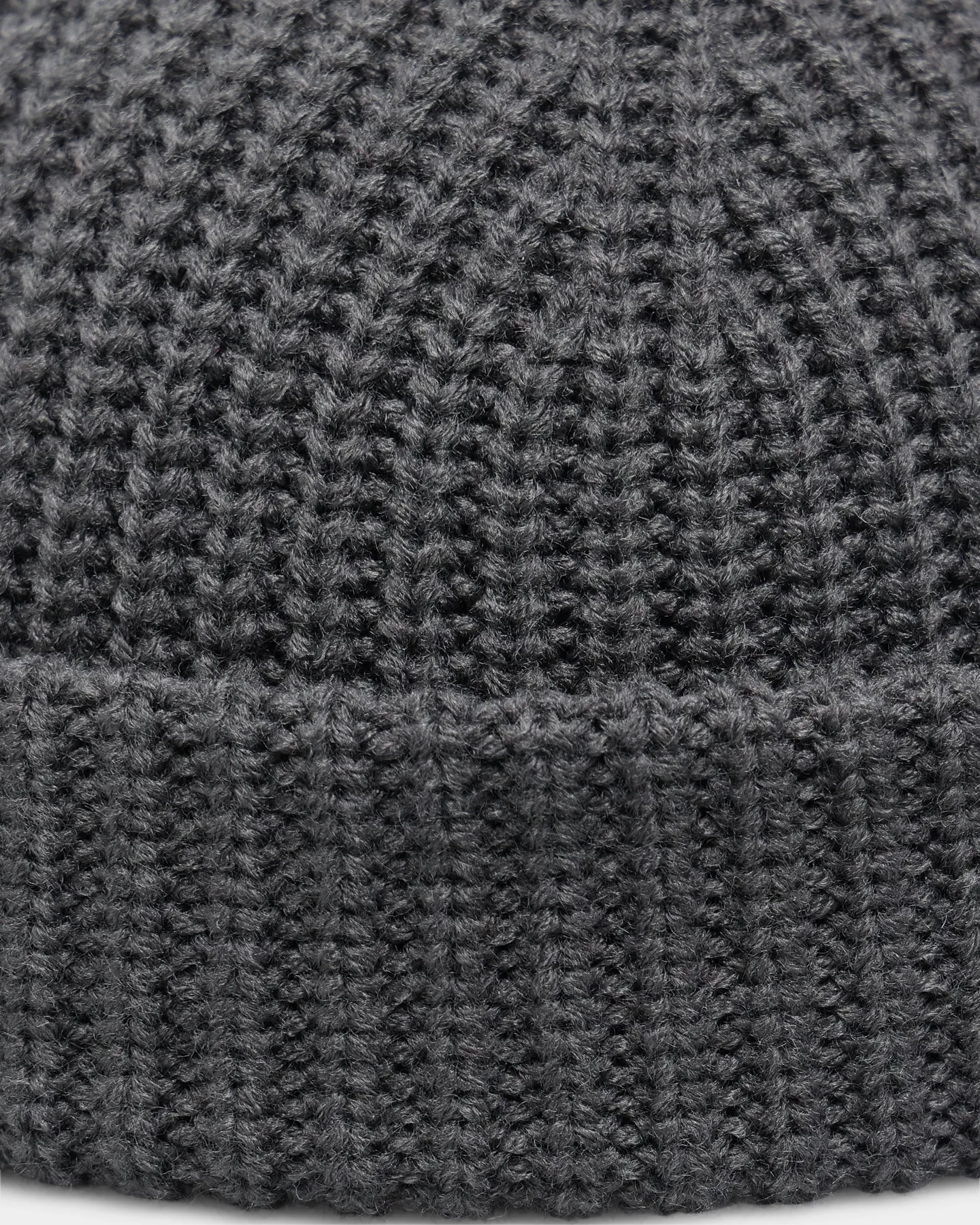 Goat Crew Rib Voyage Beanie Charcoal