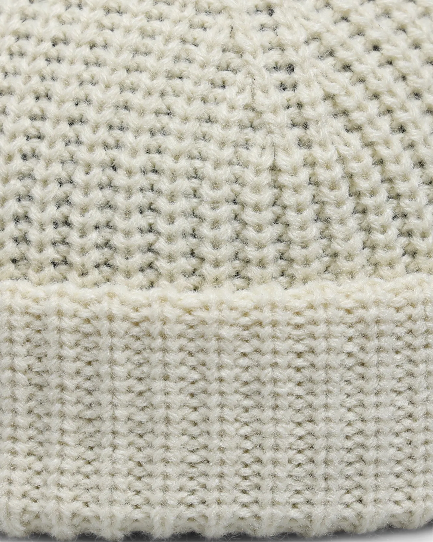 Goat Crew Rib Voyage Beanie Off White