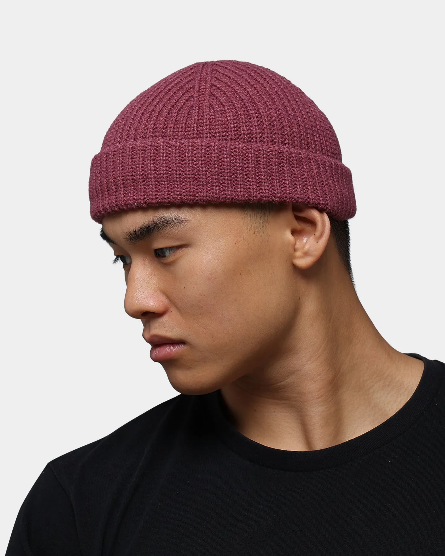 Goat Crew Rib Voyage Beanie Plum