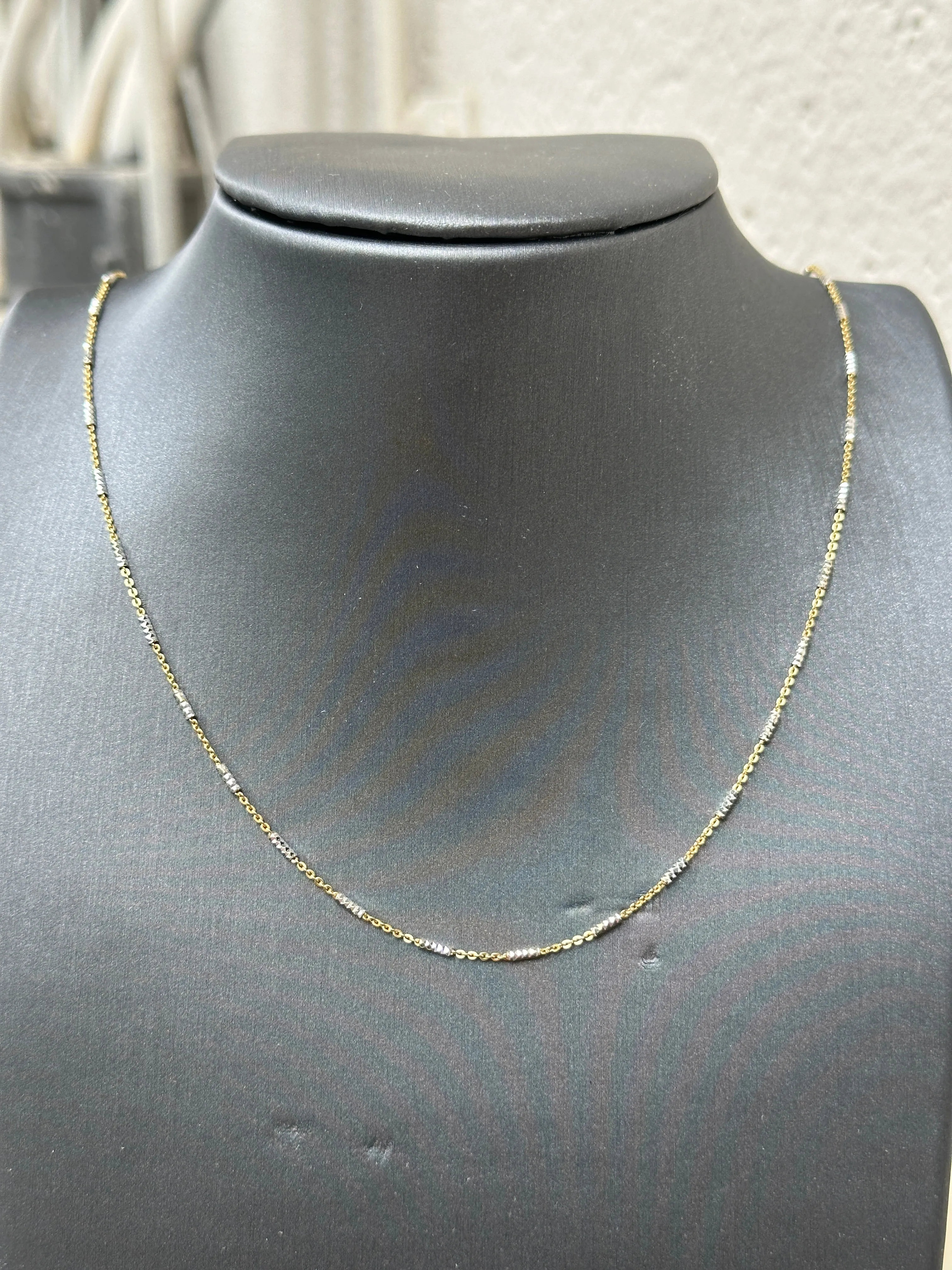 Gold and Silver Dainty Layering Chain