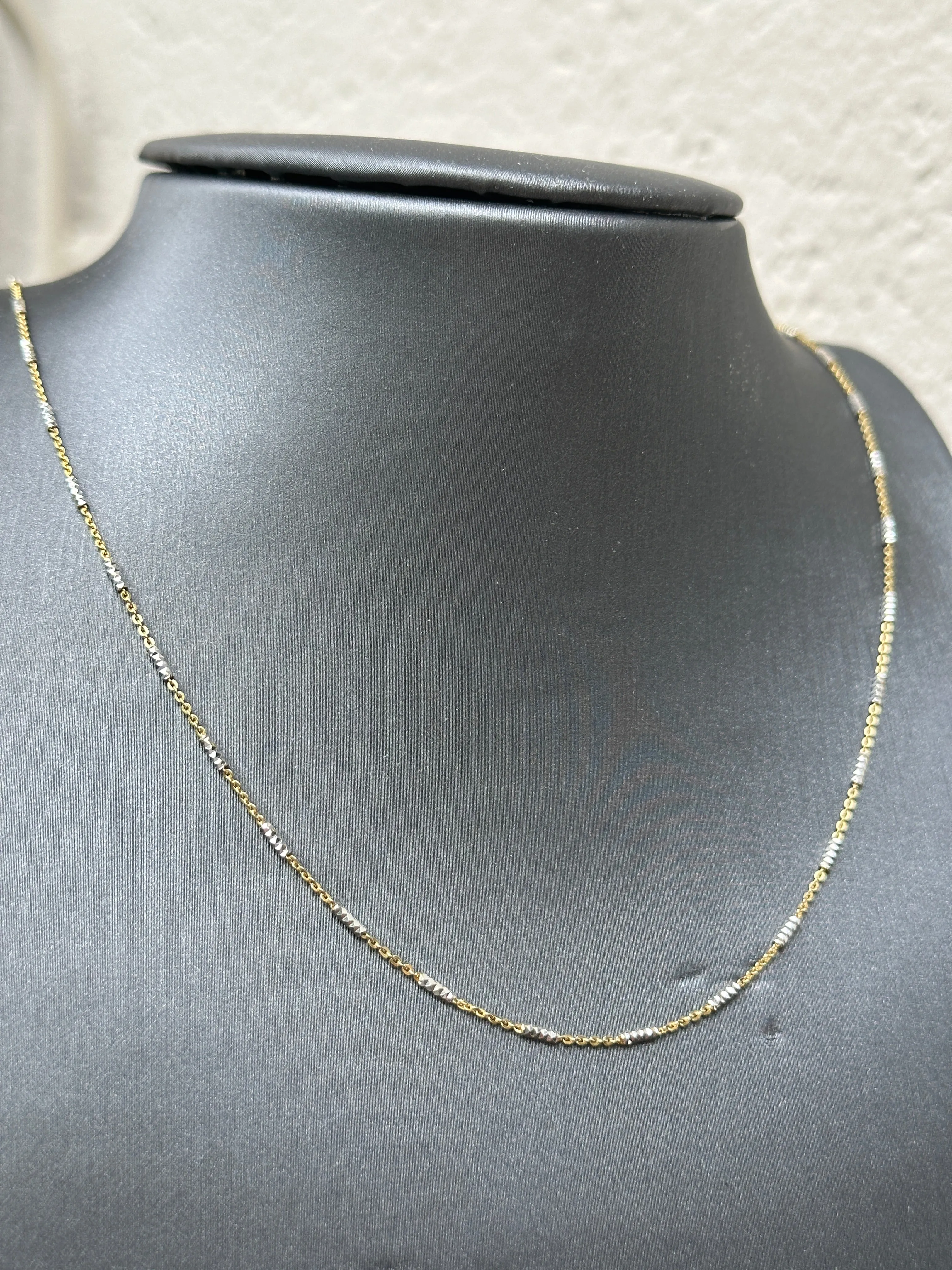 Gold and Silver Dainty Layering Chain