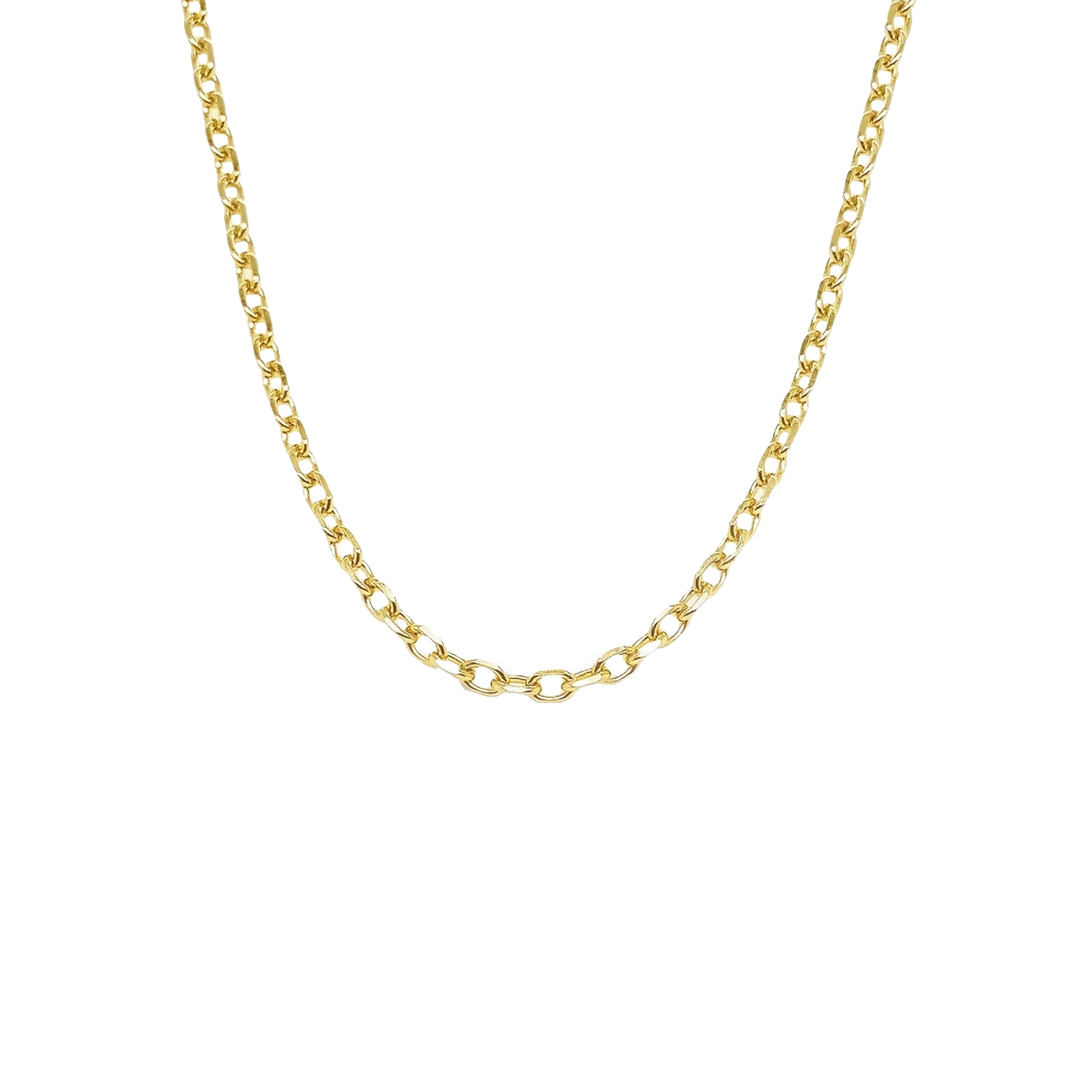 Gold Diamond Cut Chain