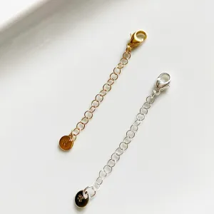 Gold Filled or Sterling Silver Chain Extender