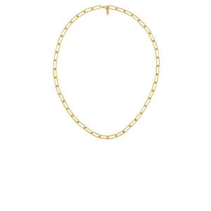 Gold Glitter Chain Necklace
