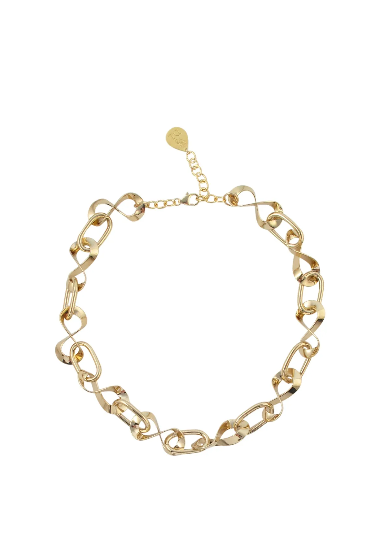 Gold Infinity Chain Necklace