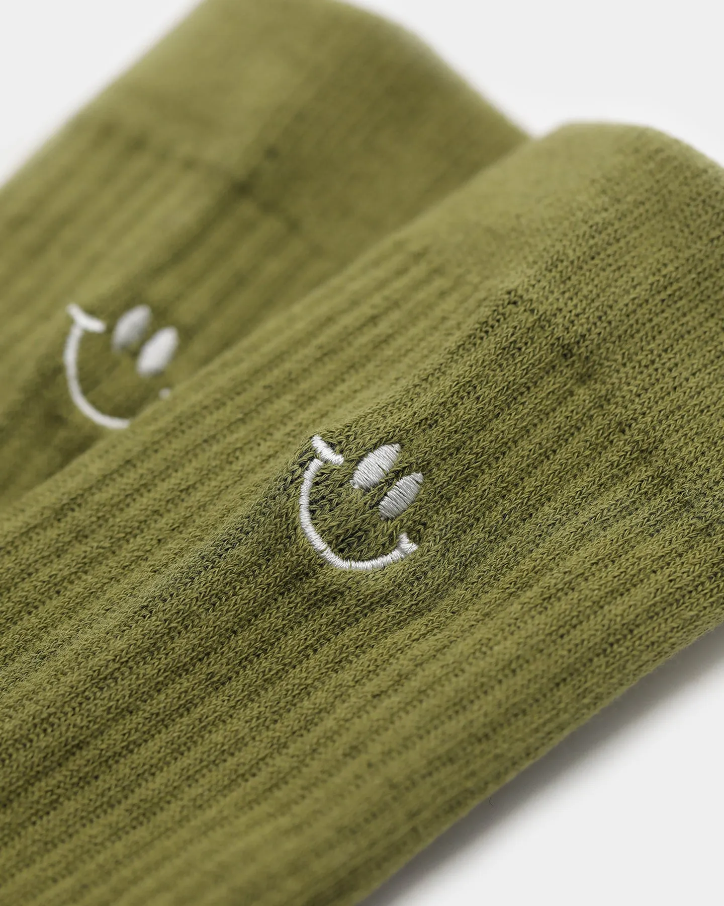 Grand Scheme Smile Sock Green