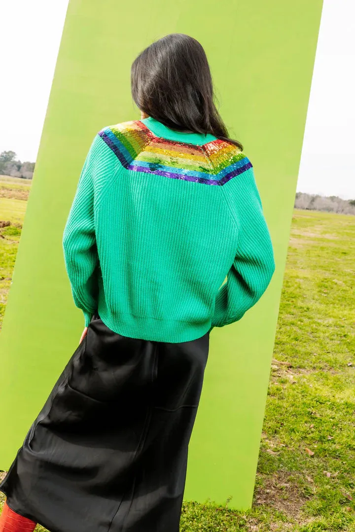 Green Pot Of Gold Cardigan