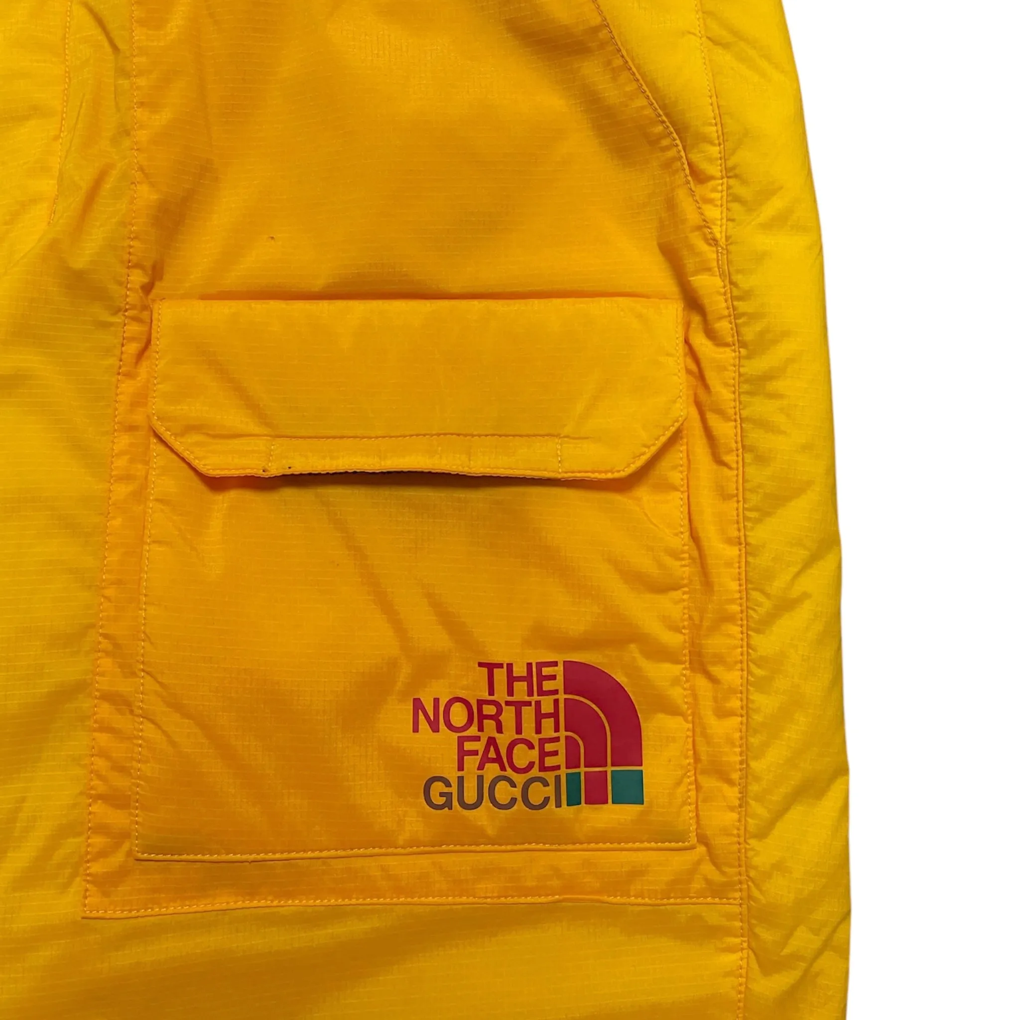 Gucci x The North Face Polyamide Pants Yellow Pre-Owned