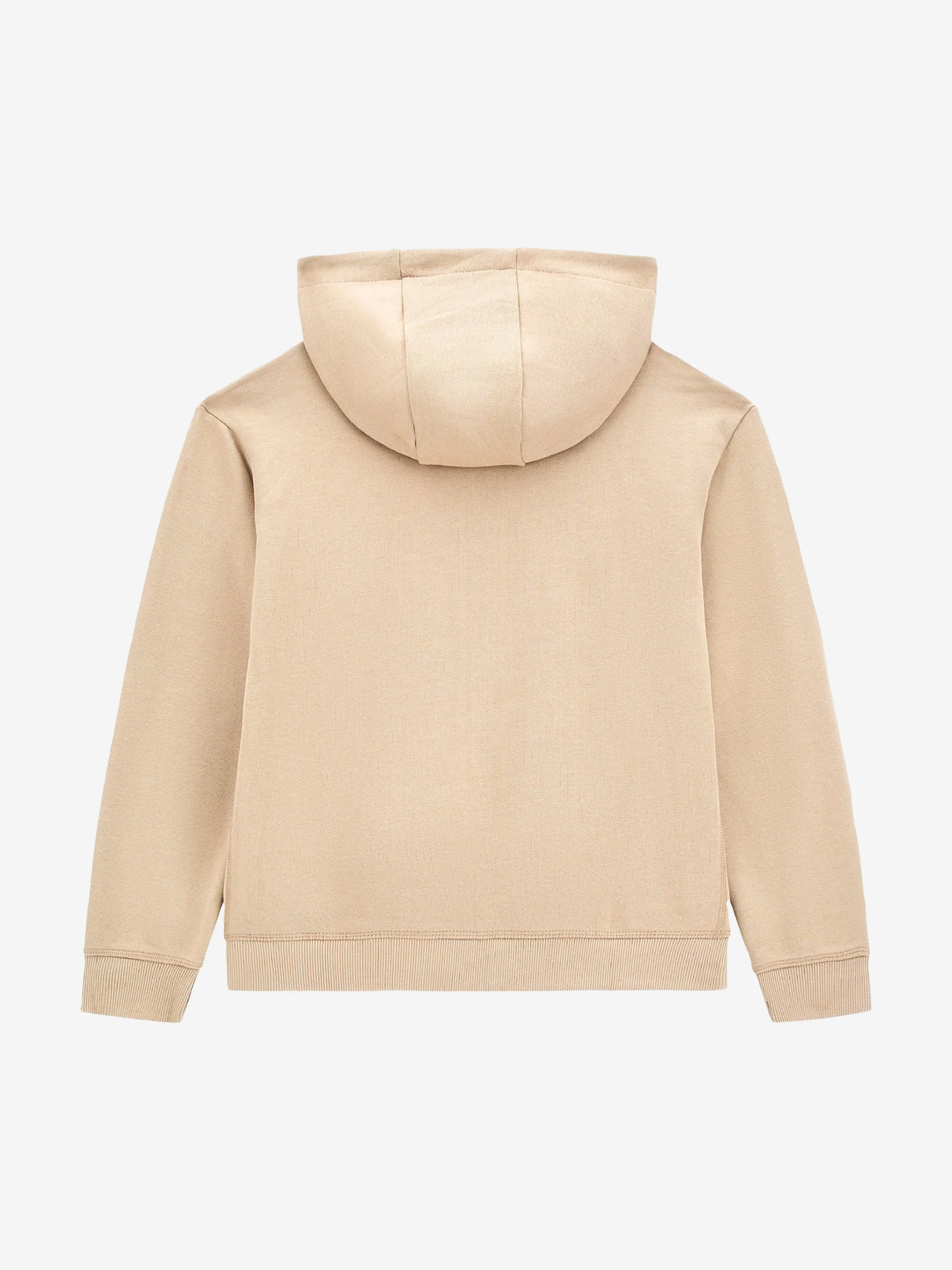 Guess Boys Logo Hoodie in Beige