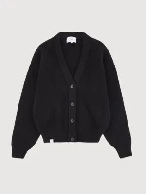Hailey Woman Cardigan Black | Makia