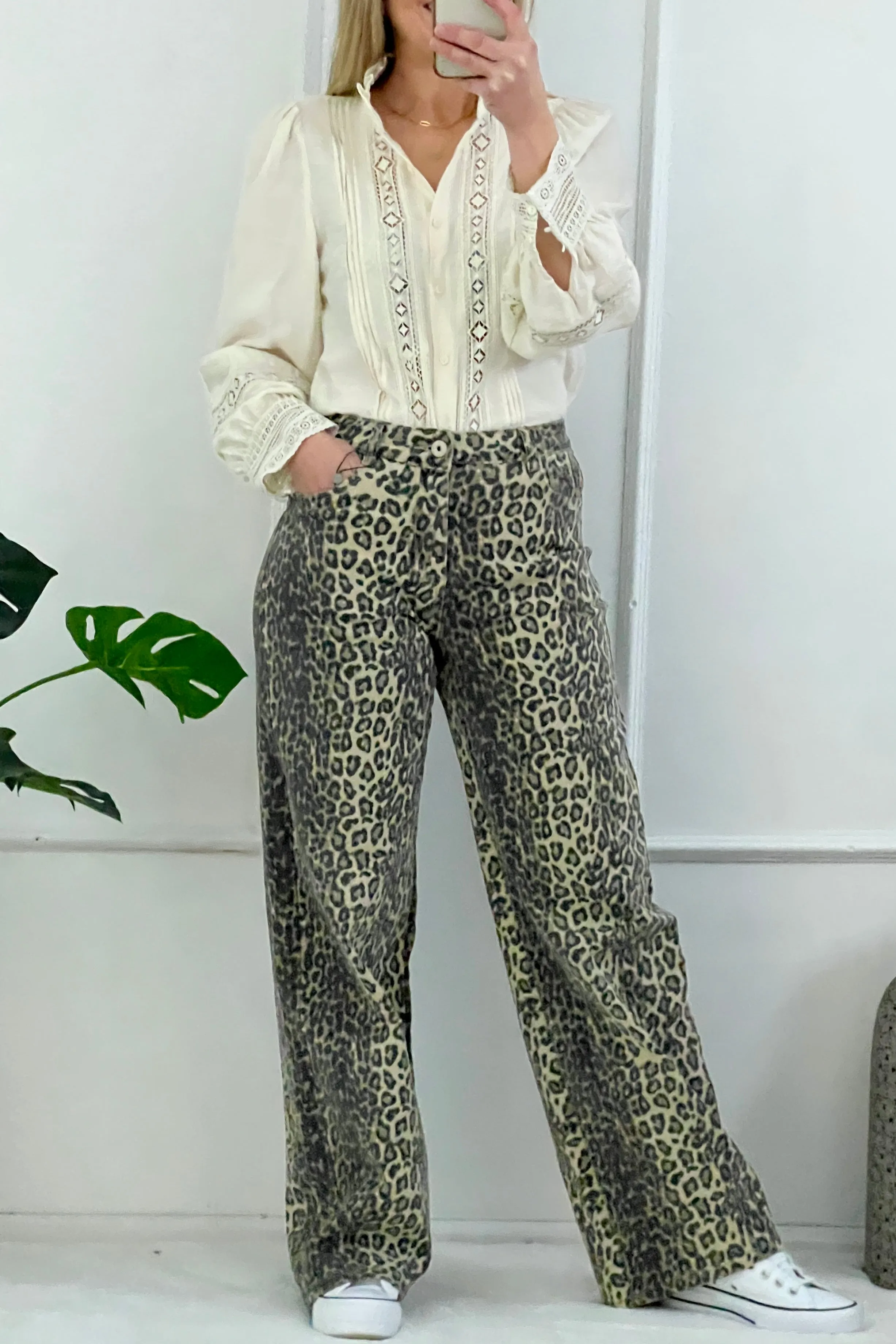 Hallie Blouse | Cream