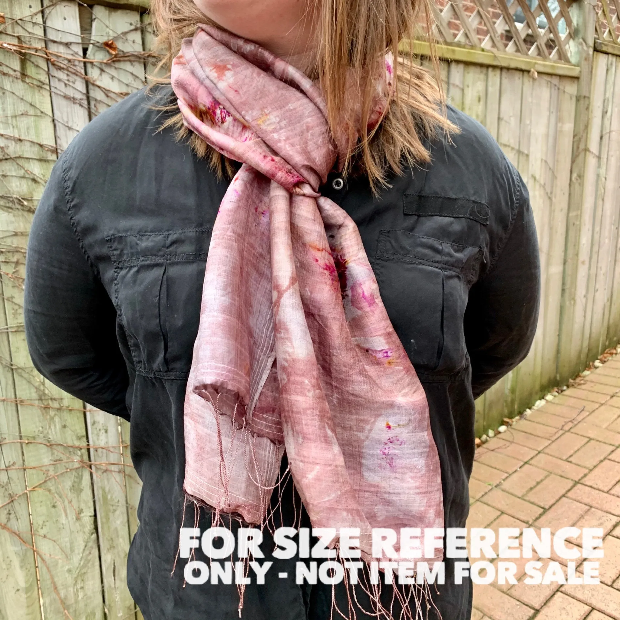 Hand Dyed Silk Scarf "Here There Be Dragons" Brown Green Grey Beige Khaki Gold Spruce Rust Copper Caramel Mulberry Silk Scarf 23” x 73” 59cm x 187cm