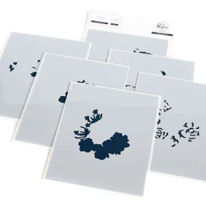 Handpicked Flowers stencil