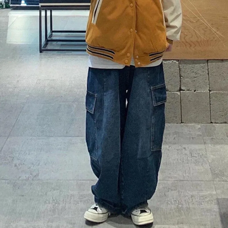 Harajuku Wide Leg Baggy Jeans