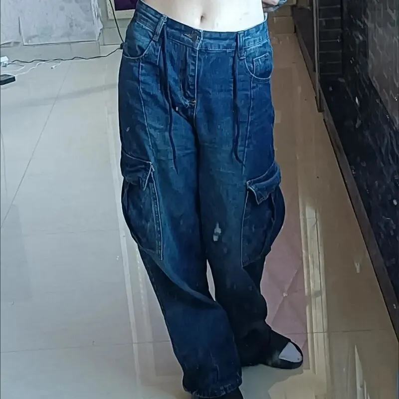 Harajuku Wide Leg Baggy Jeans