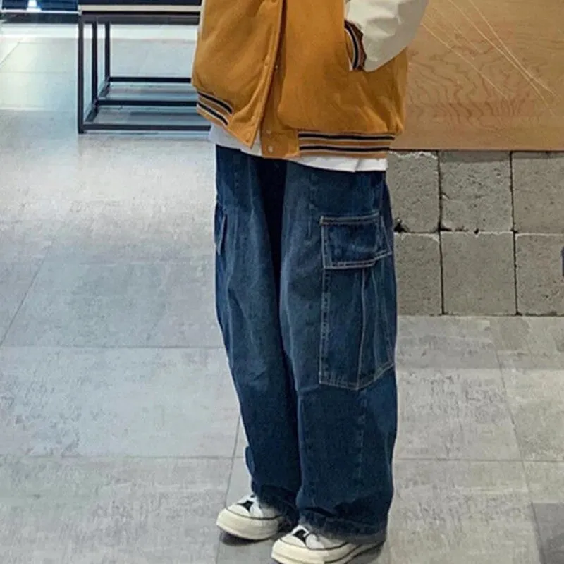 Harajuku Wide Leg Baggy Jeans