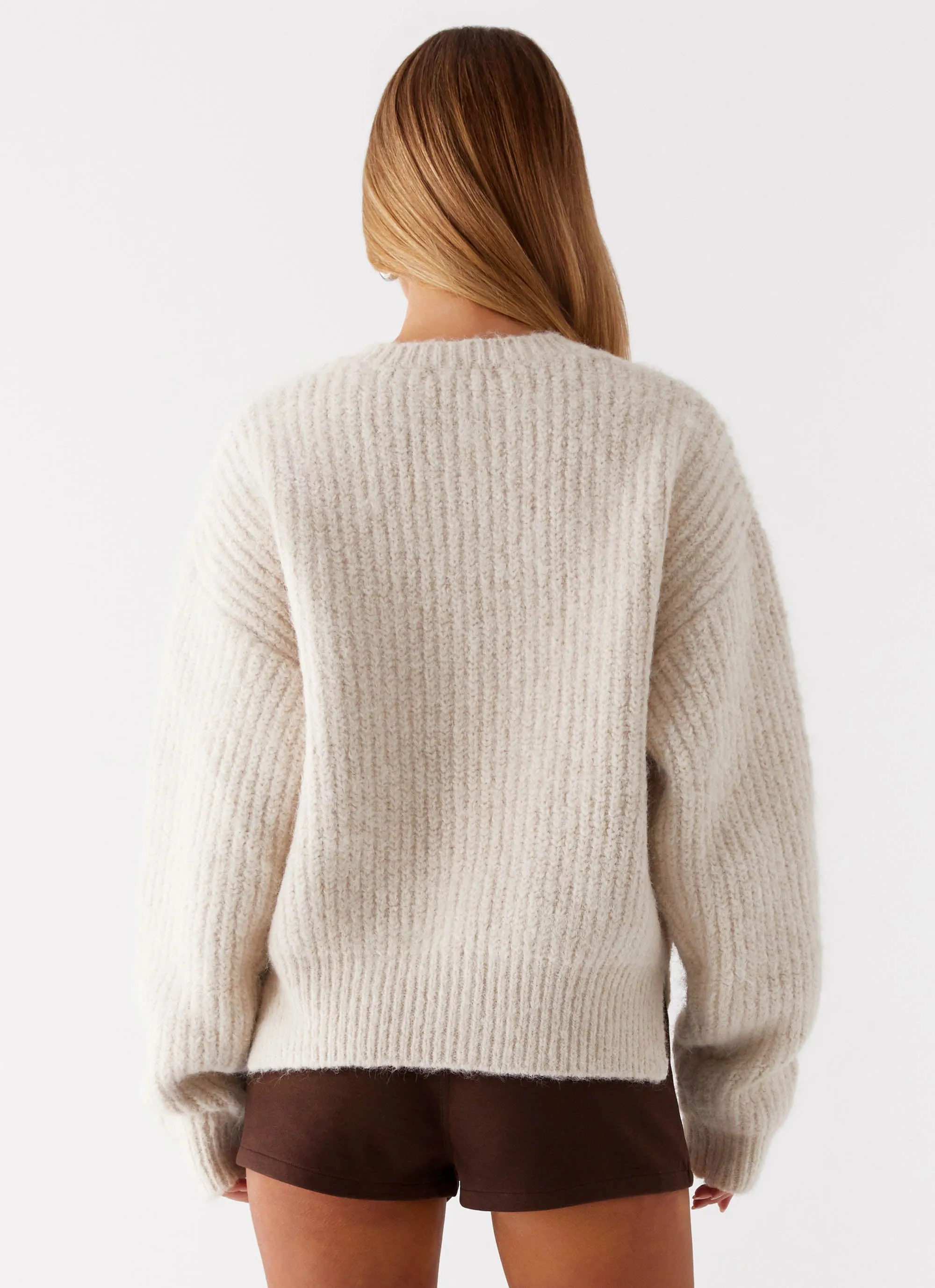 Hartley Cardigan - White