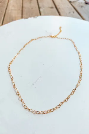 Heart Throb Dainty Necklace