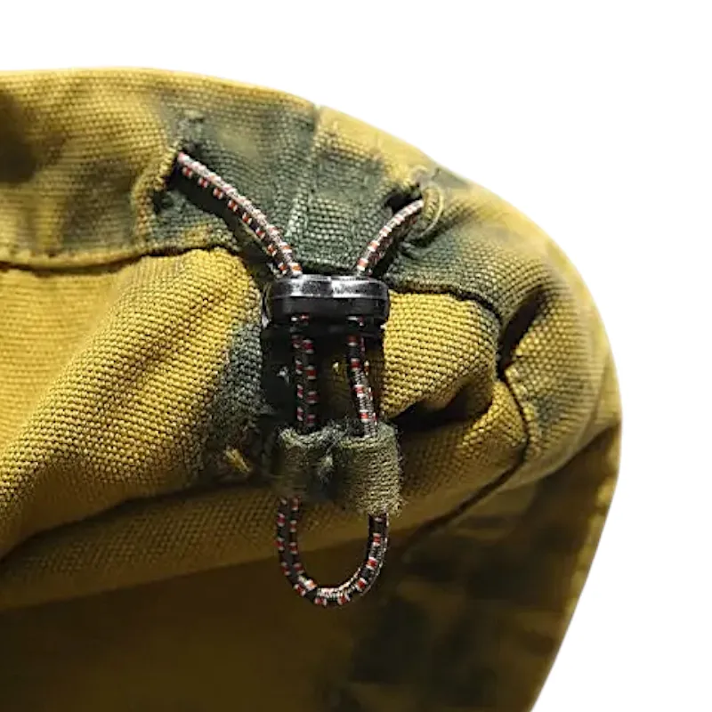 Heavy washed cotton canvas cargo pant