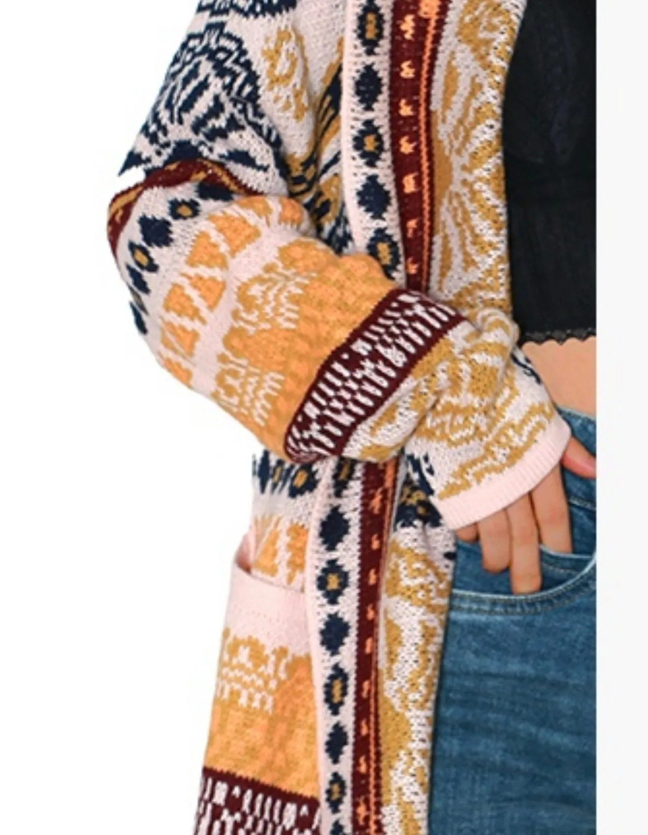 HELEN ETHNIC CARDIGAN