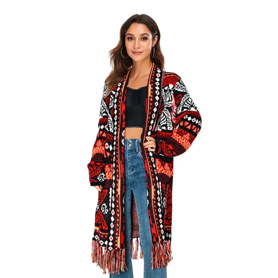 HELEN ETHNIC CARDIGAN