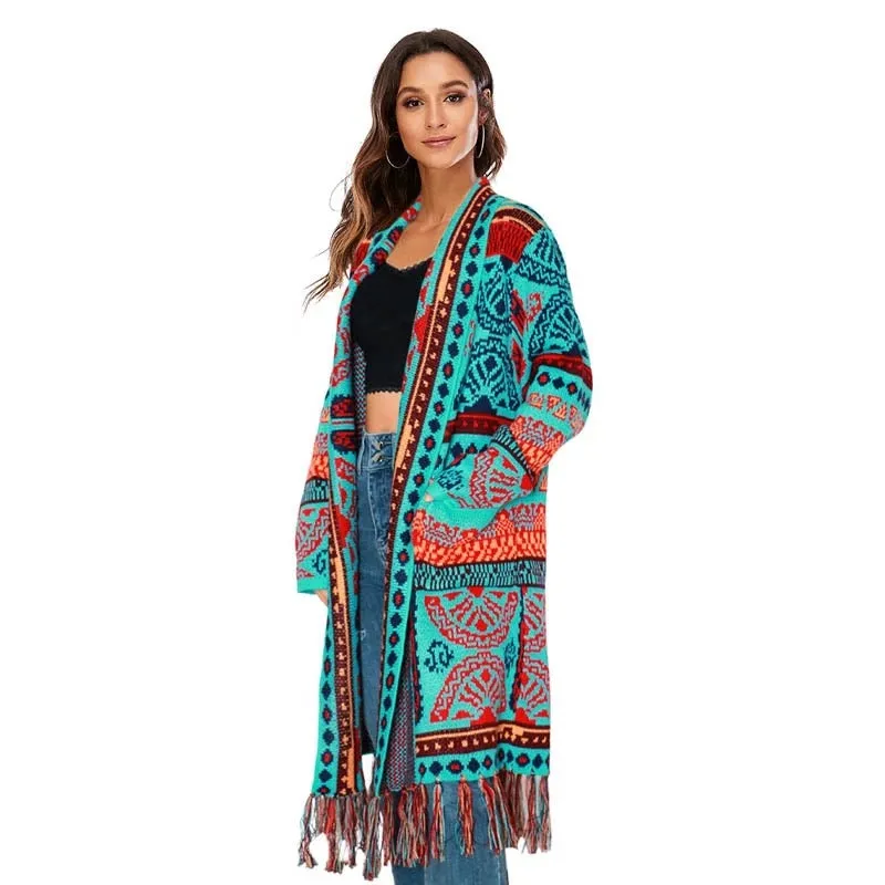 HELEN ETHNIC CARDIGAN