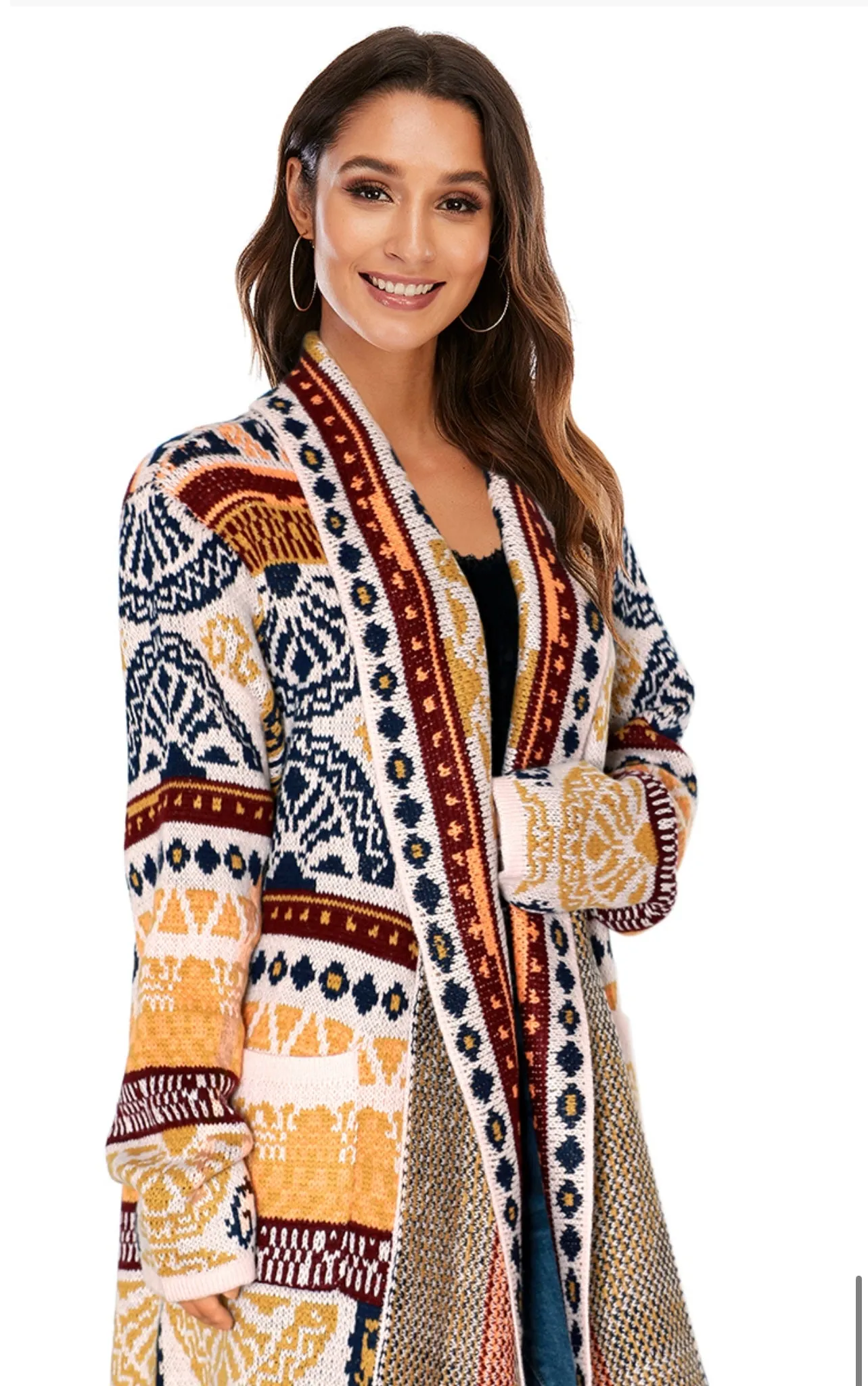 HELEN ETHNIC CARDIGAN