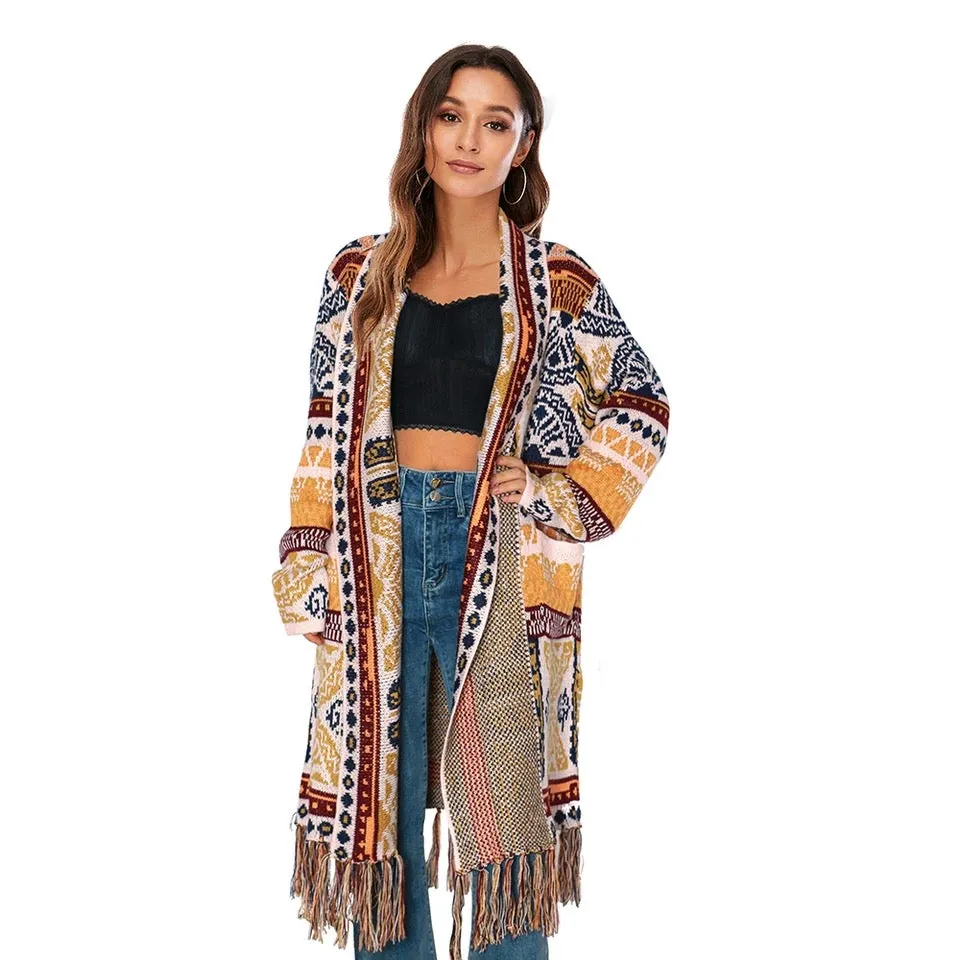HELEN ETHNIC CARDIGAN