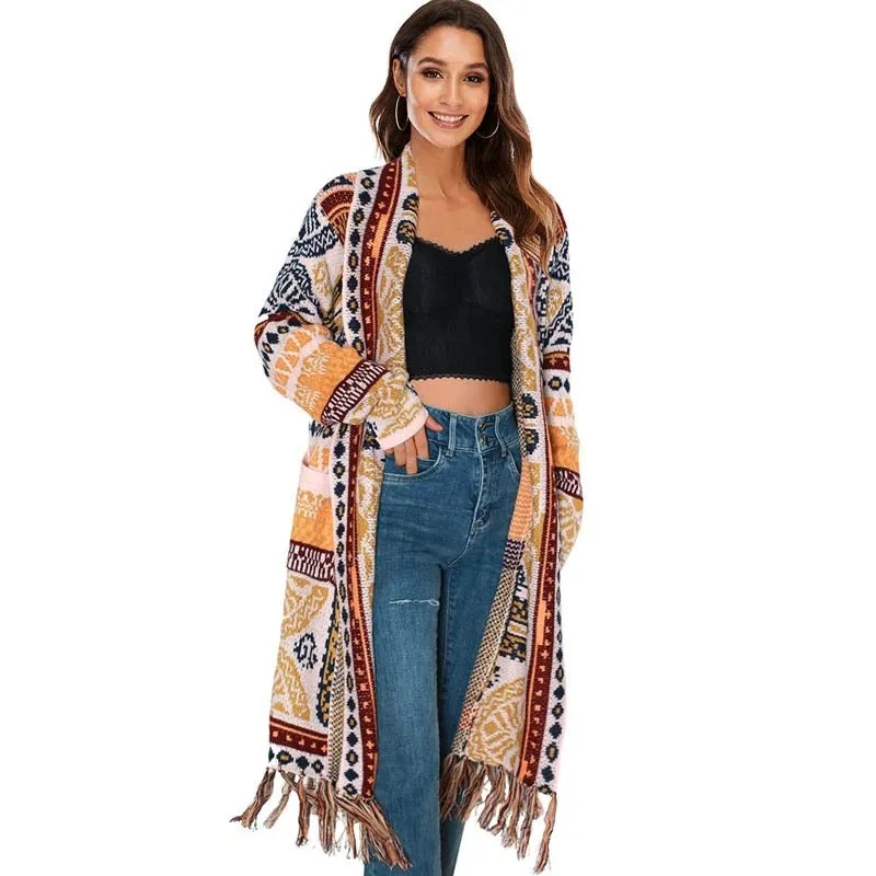 HELEN ETHNIC CARDIGAN