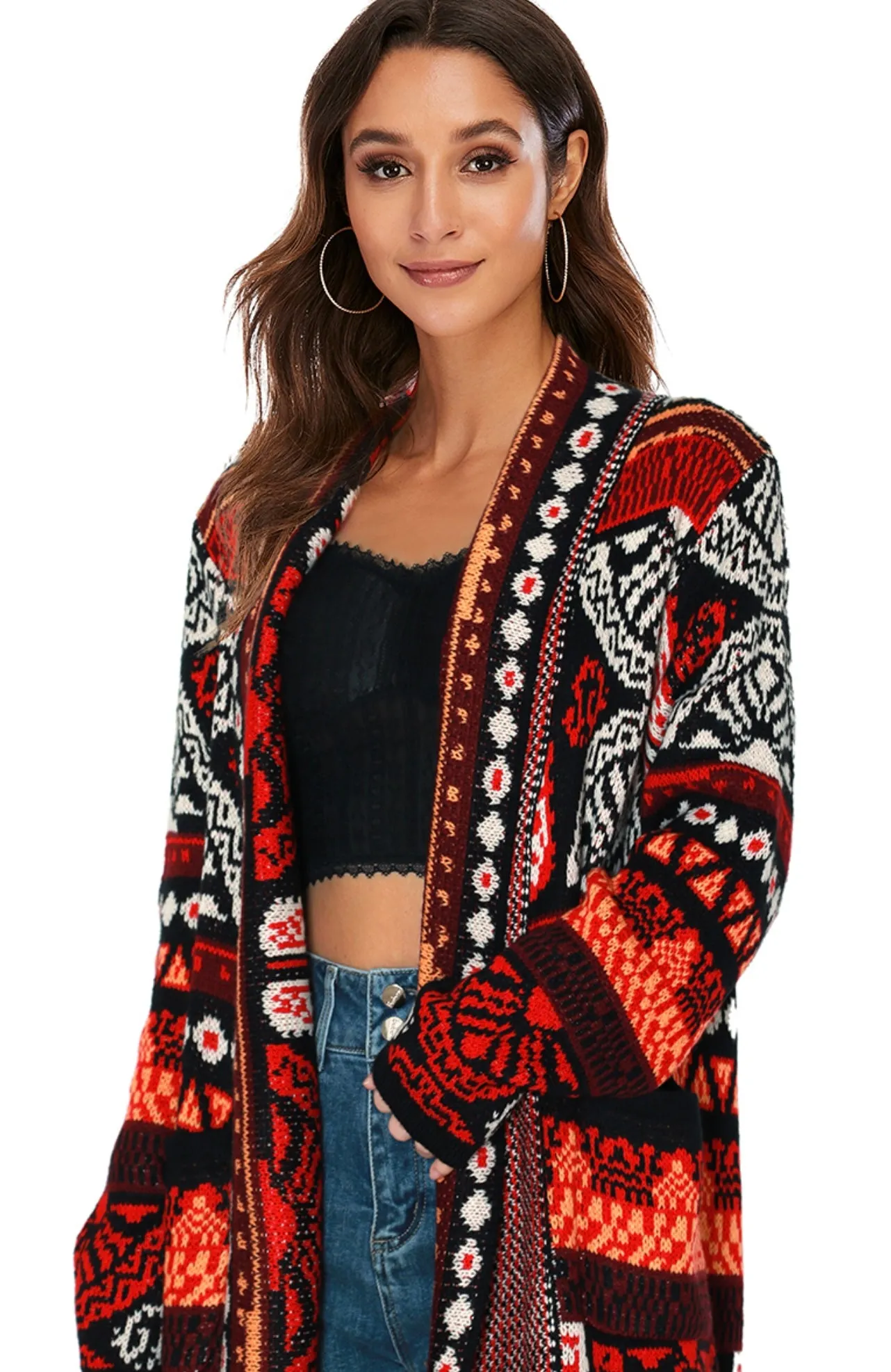 HELEN ETHNIC CARDIGAN