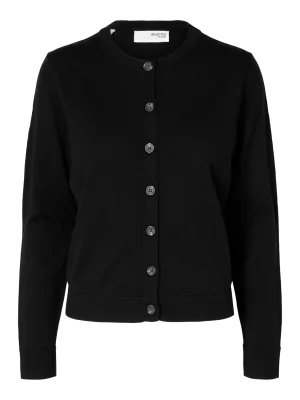 Hella Ls Knit Cardigan - Black