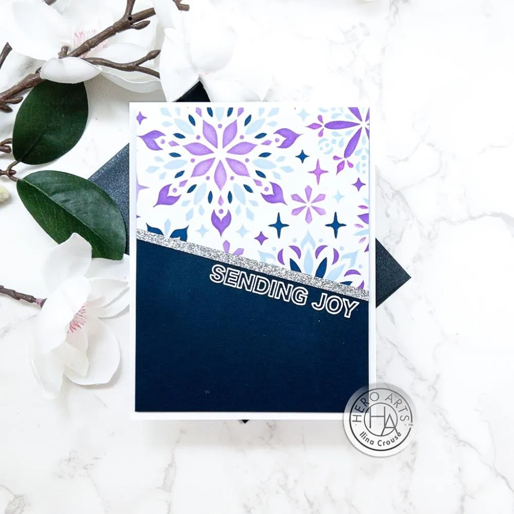 Hero Arts - Stencils - Color Layering Snowflake
