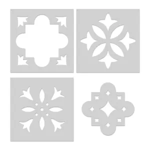 Hero Arts - Stencils - Color Layering Tile