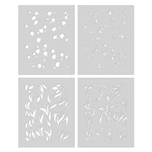 Hero Arts - Stencils - Color Layering Tulip Pattern