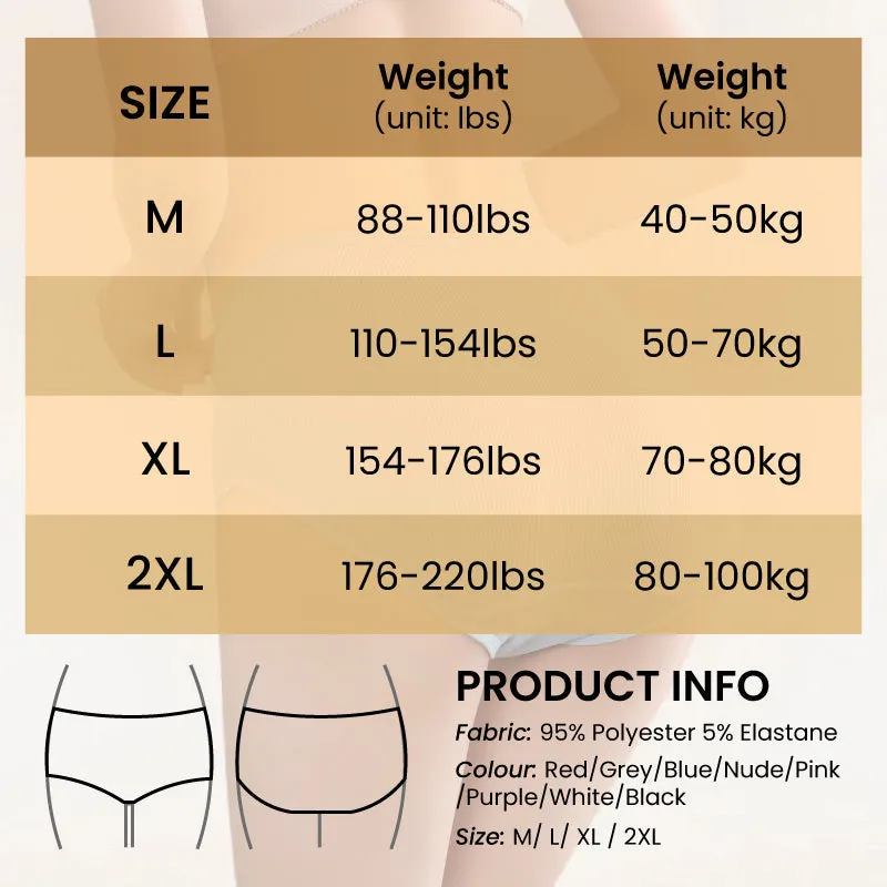 High Waist Absorbent Pants For Women
