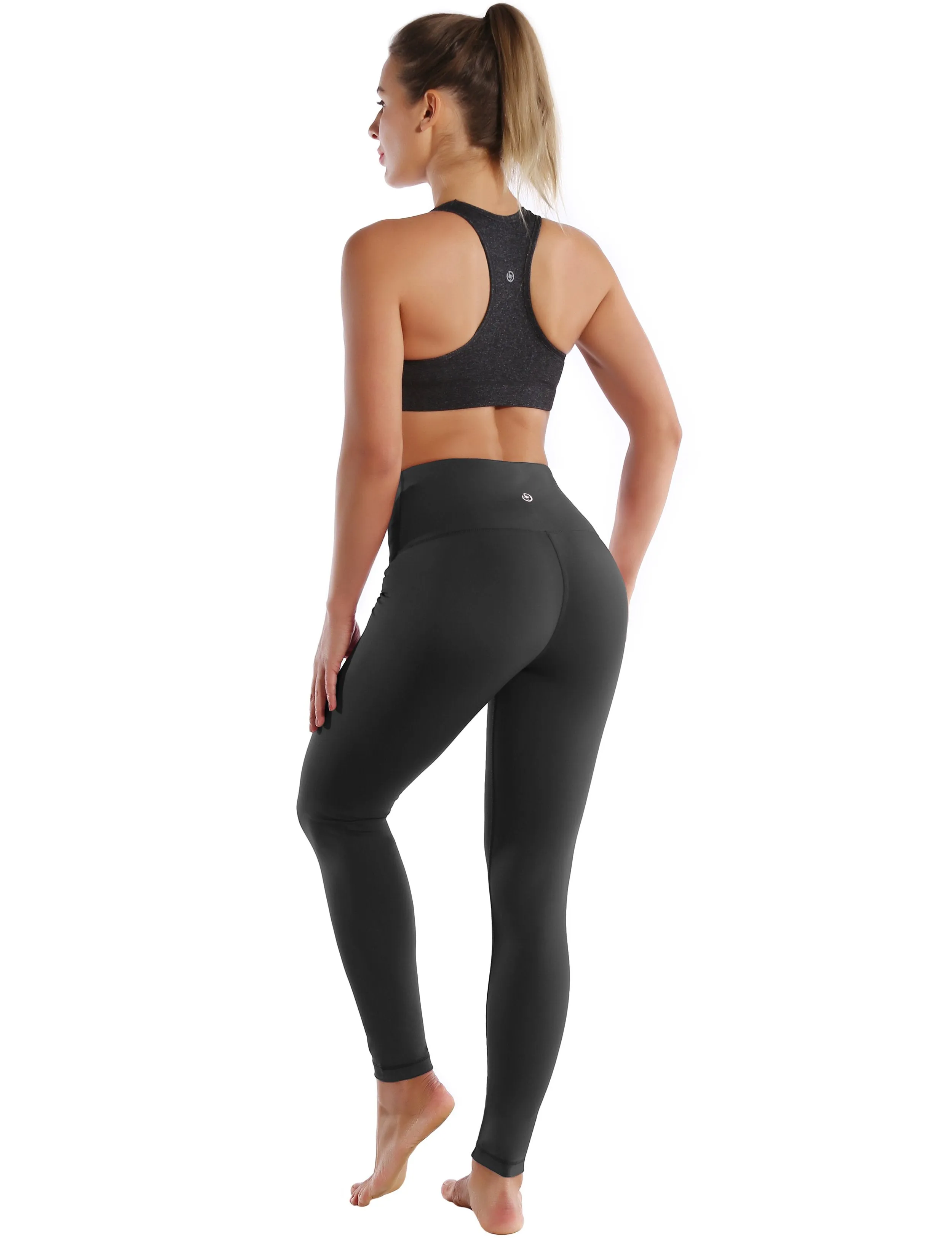 High Waist Biking Pants shadowcharcoal ins_Biking