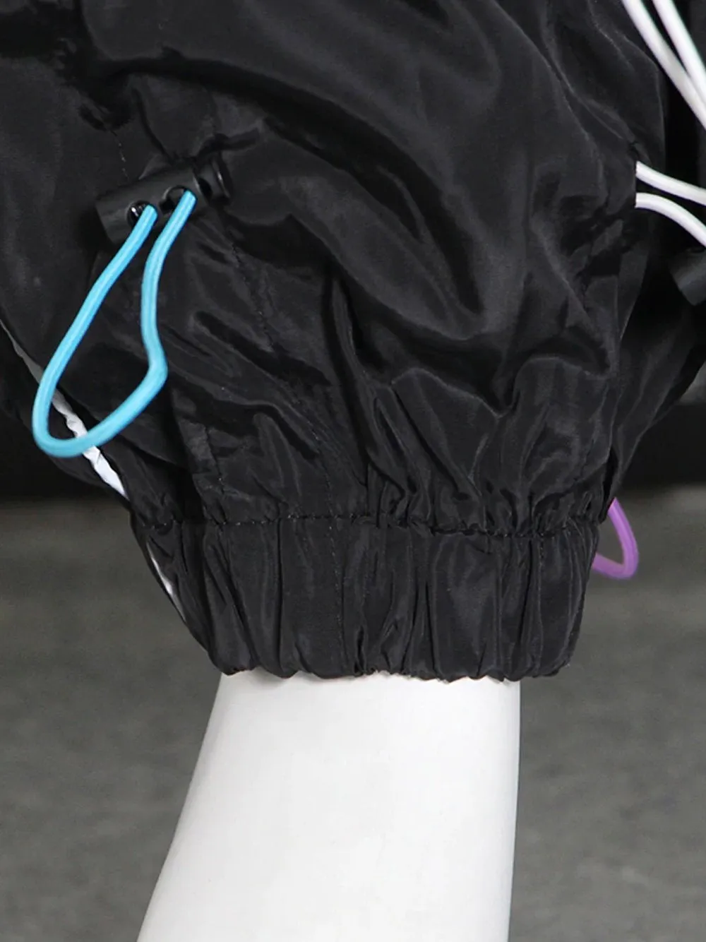 High Waist Drawstring Trousers