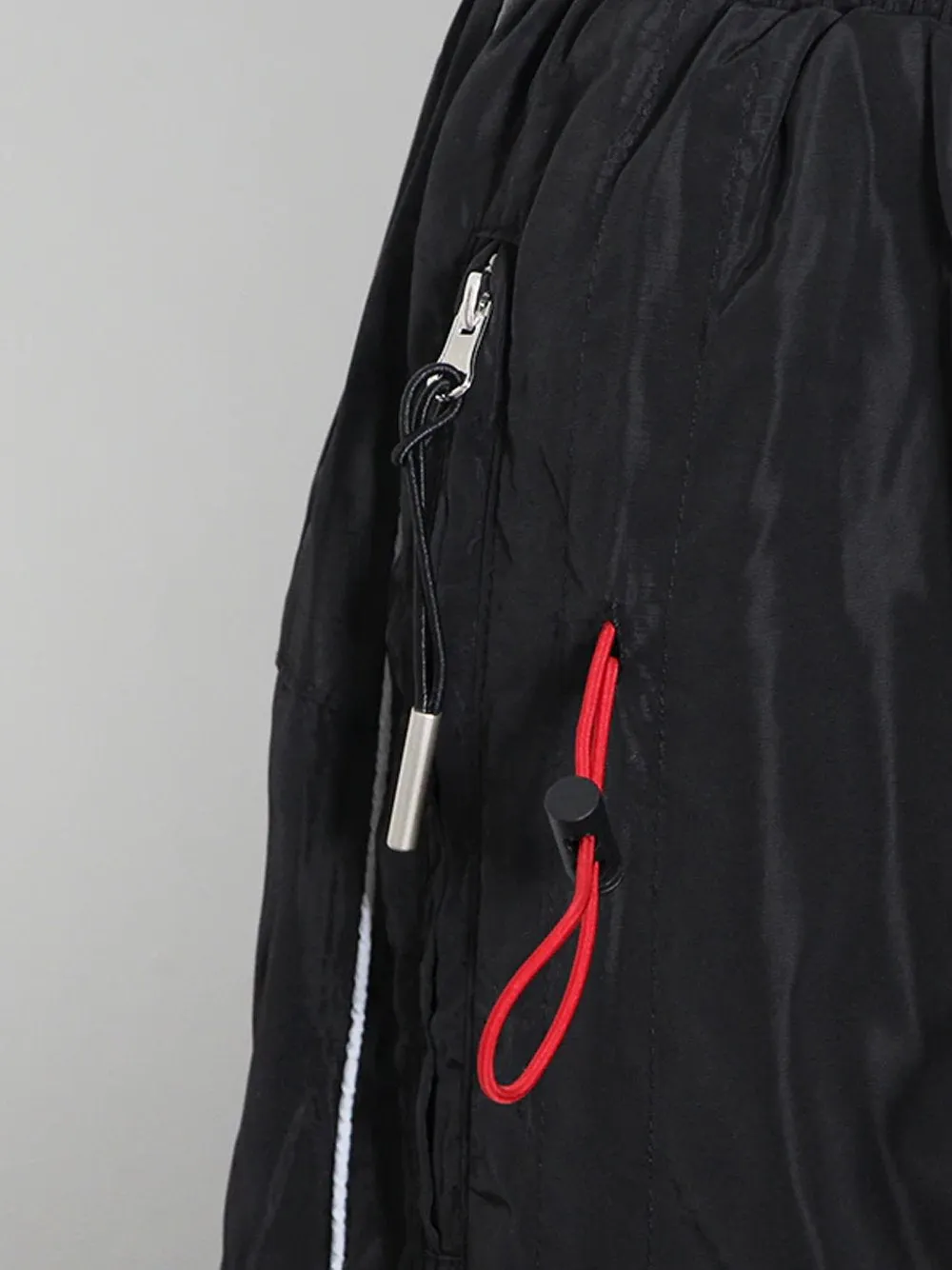 High Waist Drawstring Trousers