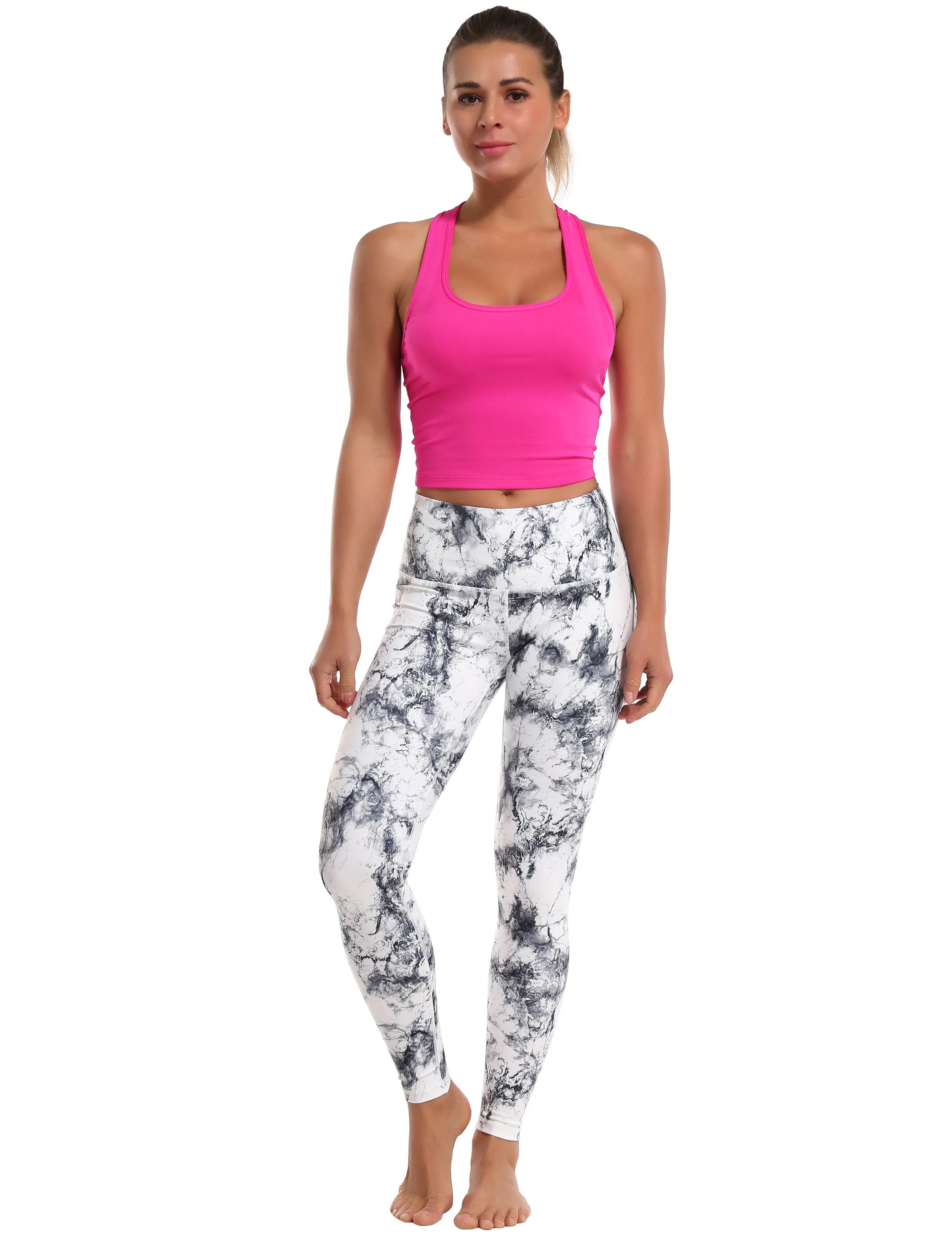 High Waist Golf Pants arabescato ins_Golf