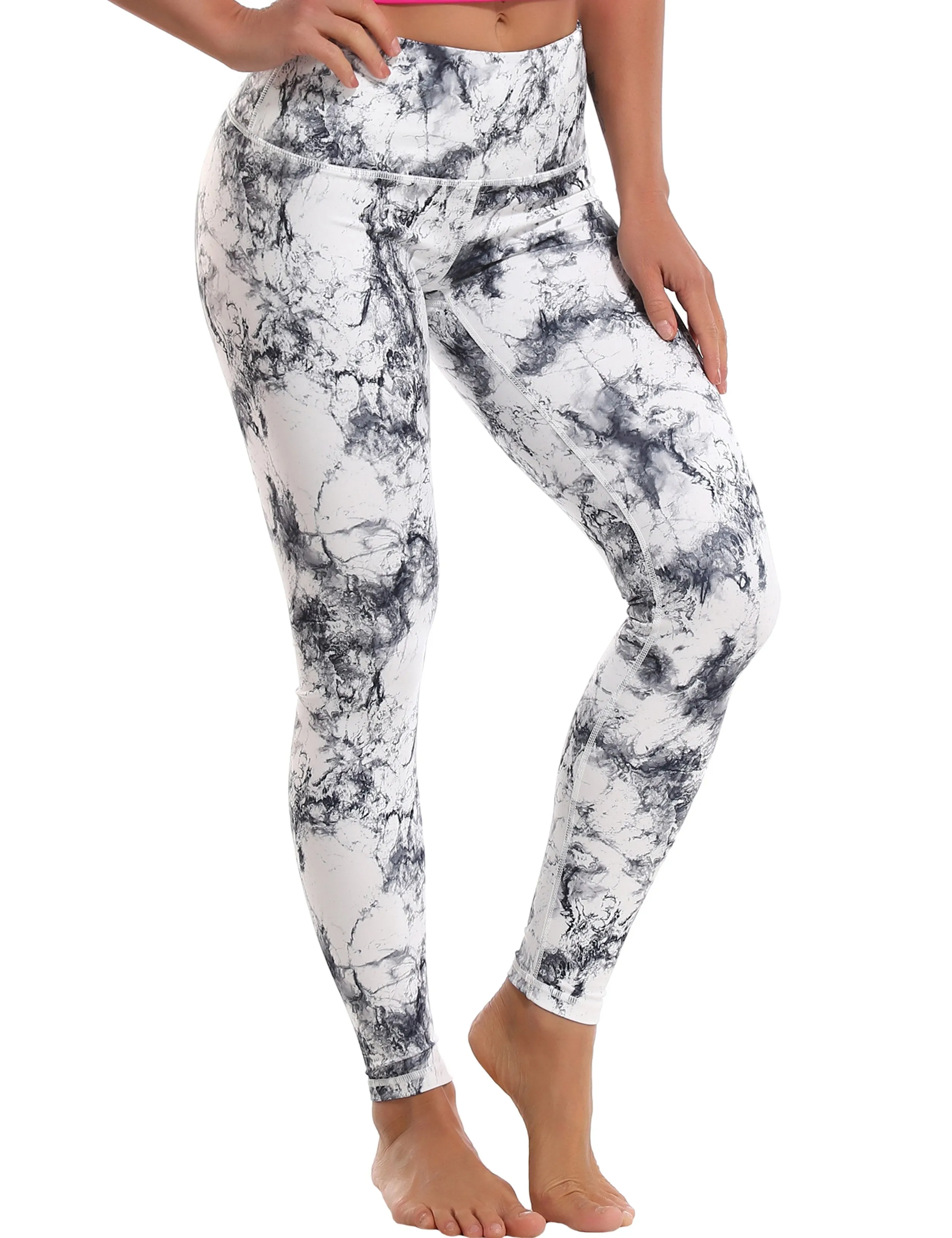 High Waist Golf Pants arabescato ins_Golf