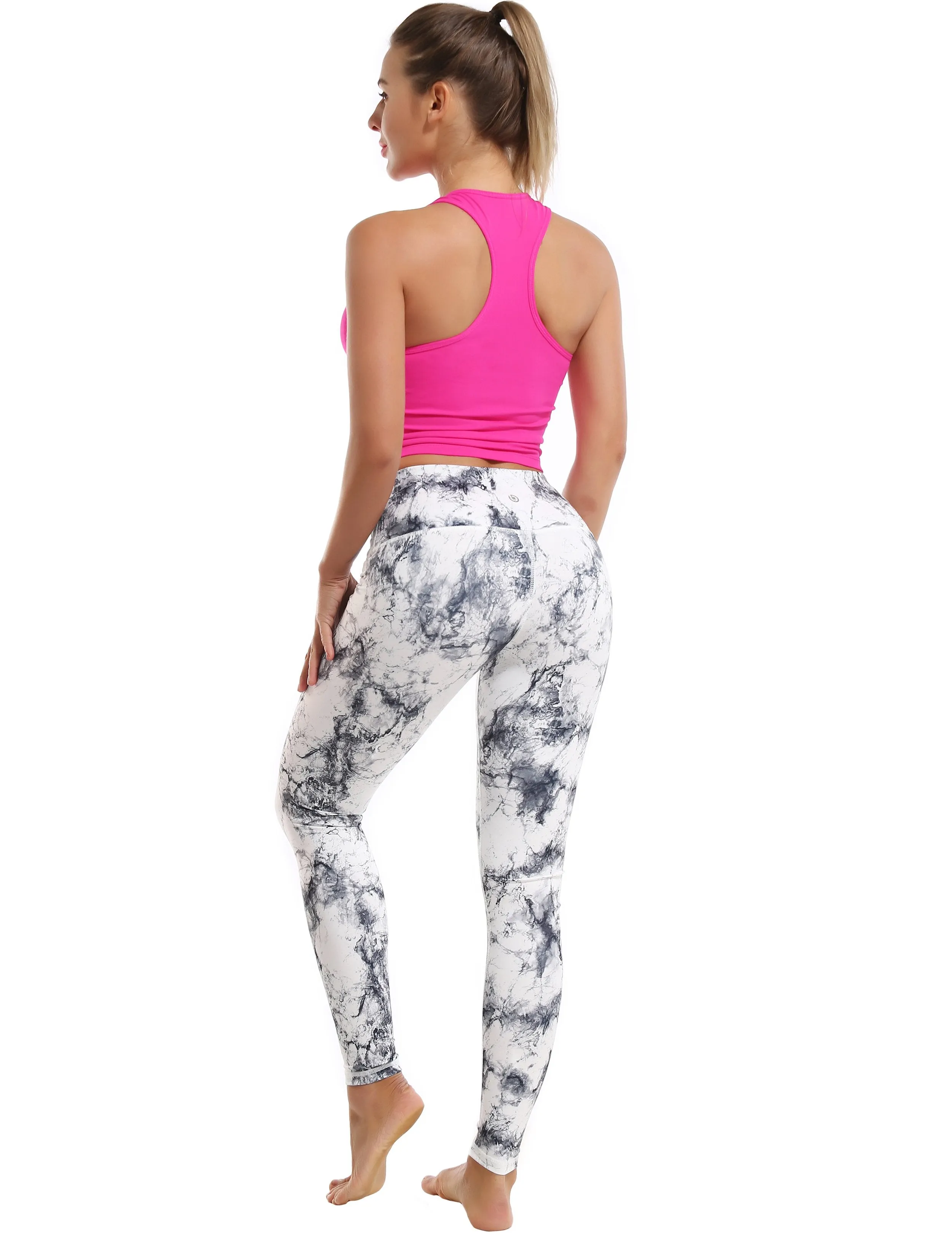 High Waist Golf Pants arabescato ins_Golf