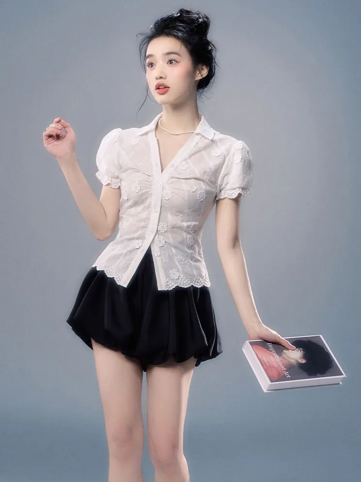 High Waist Petal Bloomers