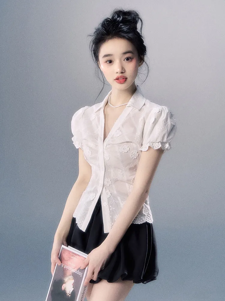 High Waist Petal Bloomers
