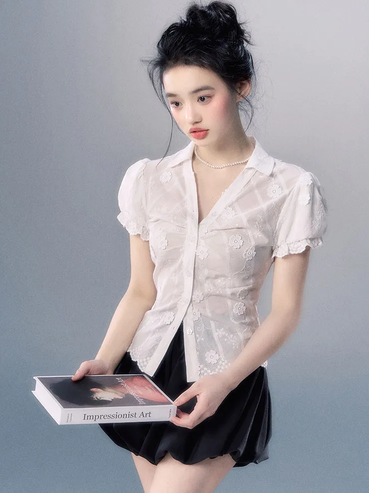 High Waist Petal Bloomers