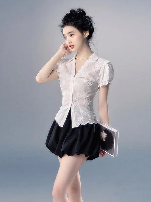 High Waist Petal Bloomers