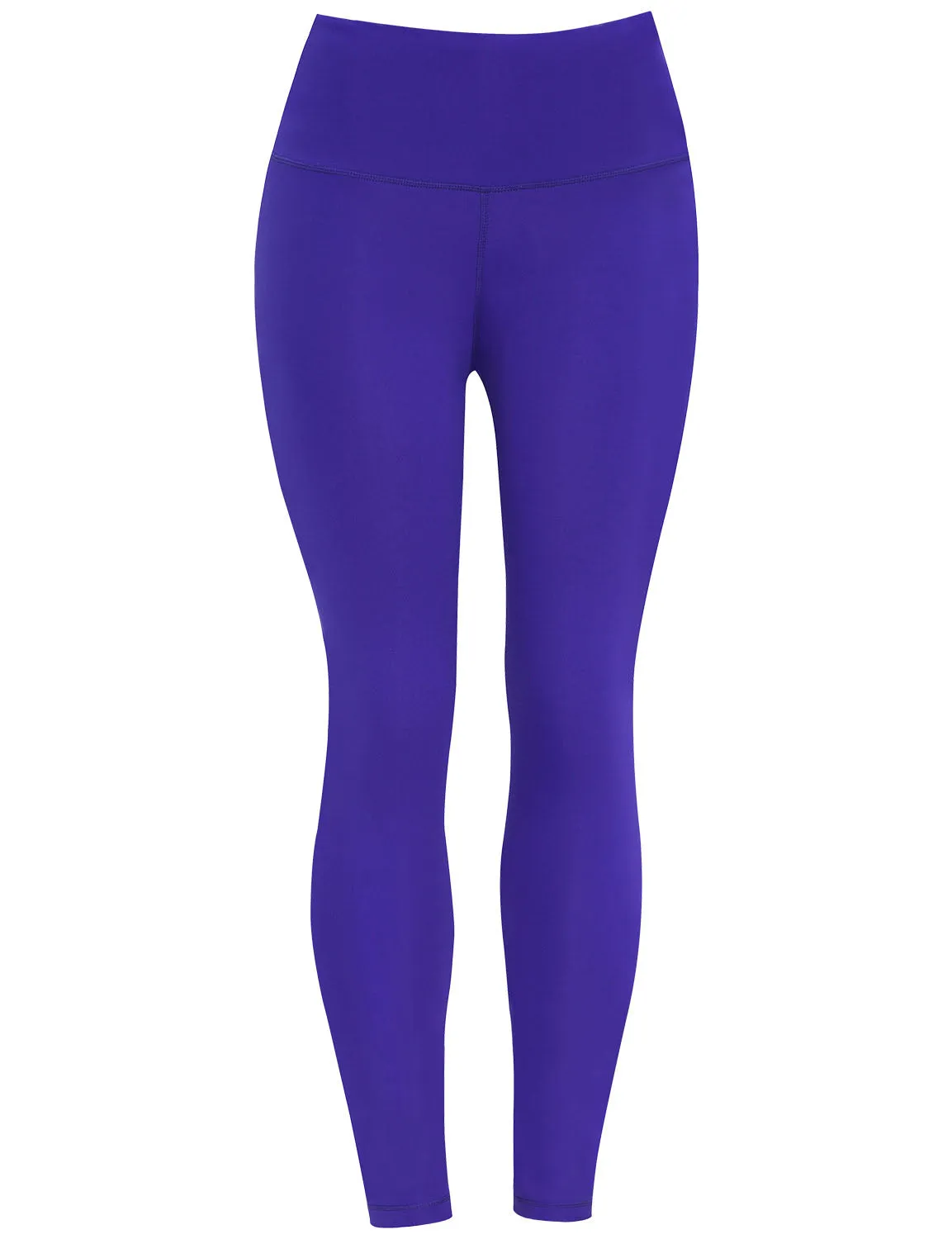 High Waist Plus Size Pants violet_Plus Size