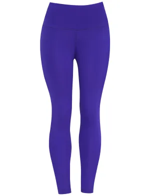 High Waist Plus Size Pants violet_Plus Size